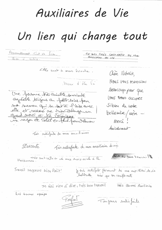 Accueil et organisation du service